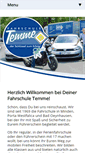 Mobile Screenshot of fahrschule-temme.de